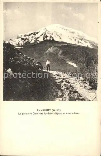 Port de Larrau Pic d Orhy Pyrenees