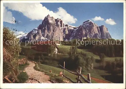 Dolomiten Oesterreich Der Schlern Kat. Oesterreich