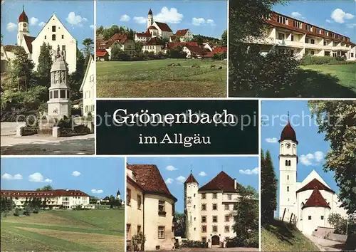 Groenenbach Bad Monument Kirche Kurhaus Kat. Bad Groenenbach