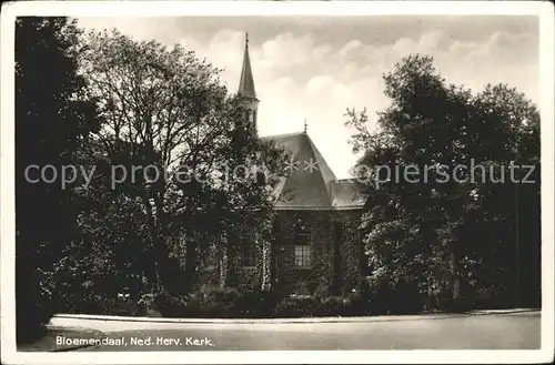 Bloemendaal Kerk Kirche Kat. Niederlande