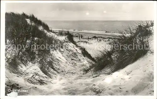 Bergen aan Zee Onze duinen Duenen / Niederlande /