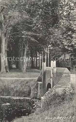 Bergen aan Zee Sluis / Niederlande /