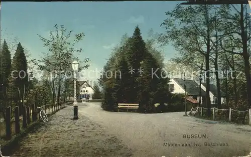 Bussum Middenlaan hk Boschlaan Kat. Niederlande