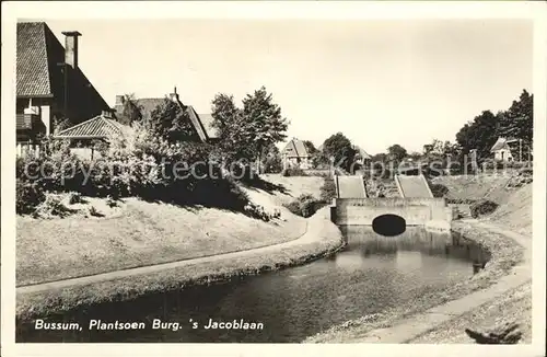 Bussum Plantsoen Burg s Jacoblaan Kat. Niederlande