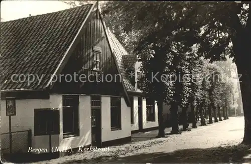 Bergen aan Zee Kerkstraat / Niederlande /