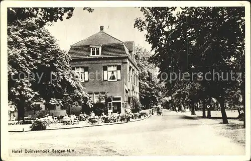 Bergen aan Zee Hotel Duinvermaak / Niederlande /