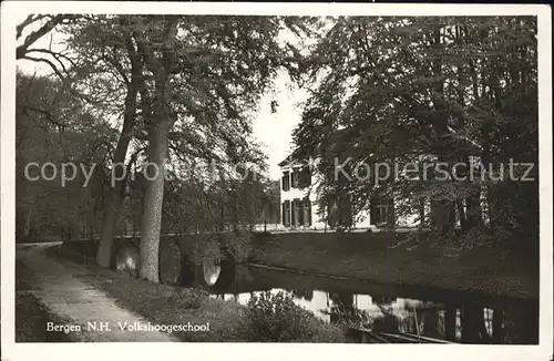 Bergen aan Zee Volkshogeschool Uferweg / Niederlande /