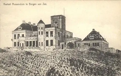 Bergen aan Zee Kasteel Russenduin Kat. Niederlande