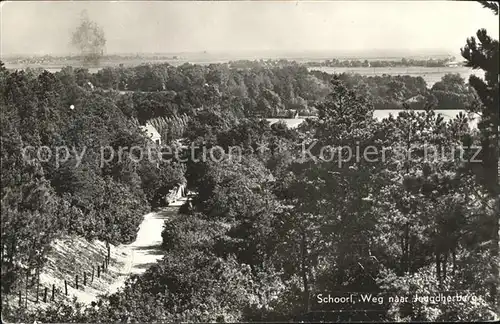 Schoorl Weg naar Jeugdherberg Kat. Bergen Niederlande