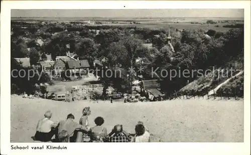 Schoorl Panorama vanaf Klimduin Kat. Bergen Niederlande