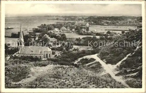 Catrijp Schoorl Panorama Kirche Kat. Bergen Niederlande