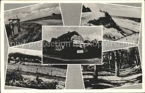 Schoorl Hotel van de Garde Strand Duenen Waldpartie Kat. Bergen Niederlande