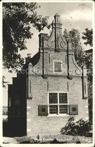 Schoorl Oude Raadhuis anno 1601 Kat. Bergen Niederlande