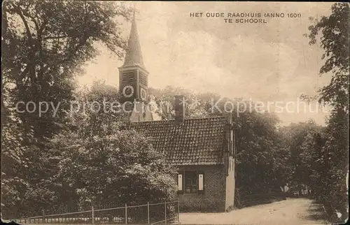 Schoorl Oude Raadhuis anno 1601 Kat. Bergen Niederlande