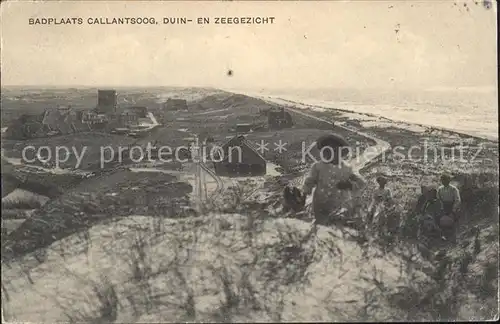 Callantsoog Badplaats Duin en Zeegezicht Duenen Kat. Niederlande