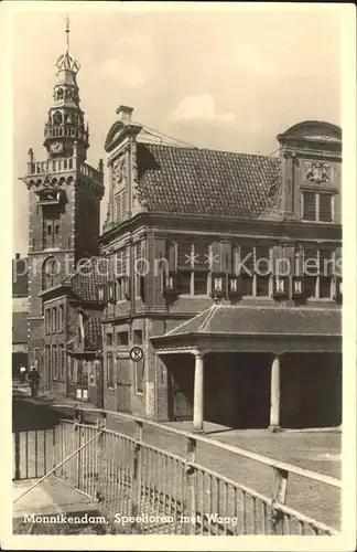 Monnickendam Speeltoren met Waag / Niederlande /