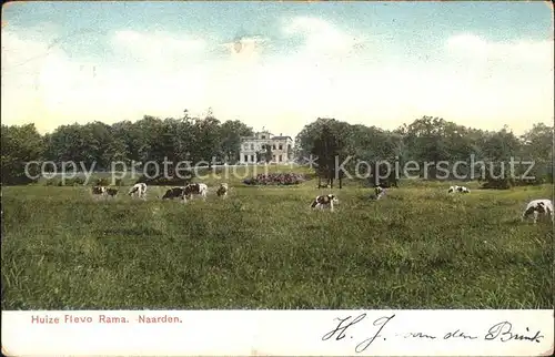 Naarden Bussum Huize Flevo Rama Viehweide Kuehe Kat. Bussum