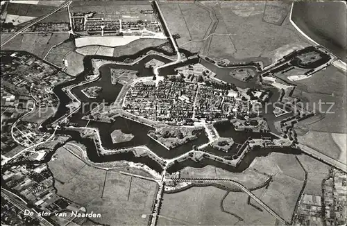 Naarden De ster van Naarden Fliegeraufnahme Kat. Niederlande