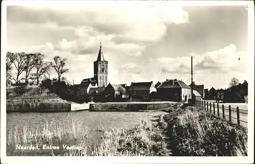 Naarden Entree Vesting Kerk Kirche Kat. Niederlande