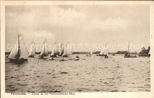 Paterswolde Zeilen op het Paterswoldsche Meer Segelsport