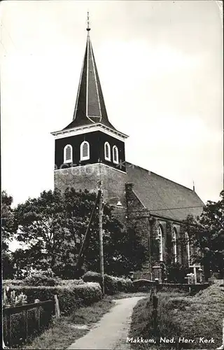 Makkum Ned Herv Kerk Kirche Kat. Niederlande