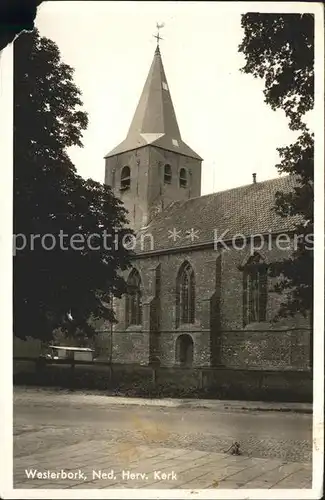 Westerbork Ned Herv Kerk Kirche Kat. Niederlande