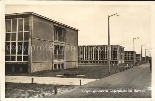 Havelte Logies gebouwen Legerplaats Kat. Niederlande