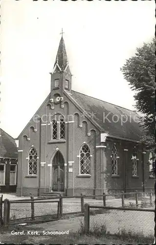 Schoonoord Geref Kerk Kirche Kat. Coevorden