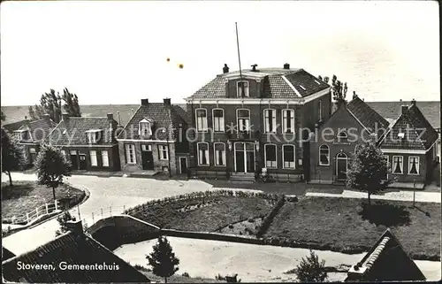 Staveren Gemeentehuis Rathaus