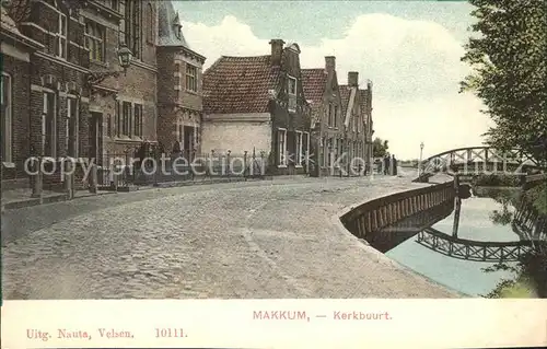 Makkum Kerkbuurt Kat. Niederlande