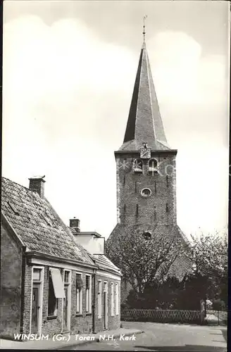 Winsum Toren NH Kerk Kirchturm