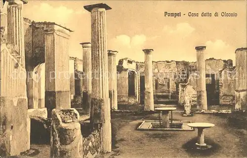 Pompei Casa detta di Olconio Ruinen