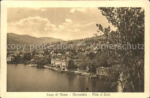 Cernobbio Lago di Como Villa d Este Kat. Cernobi