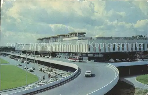 Leningrad St Petersburg Airport Flughafen Kat. Russische Foederation