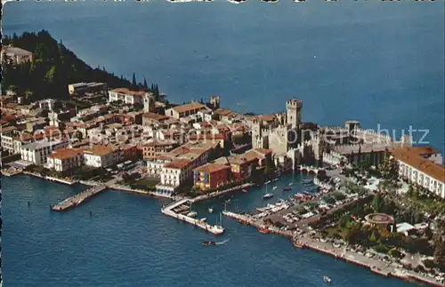 Sirmione Fliegeraufnahme / Italien /Italien