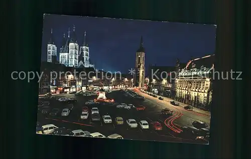 Tournai Hainaut Grande Place Cathedrale et Beffroi Kat. 