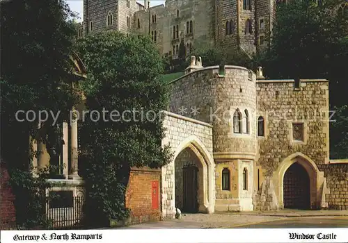 Windsor Castle Gateway and North Ramparts Kat. City of London
