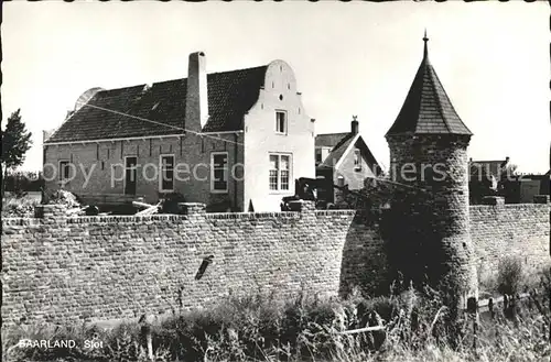 Baarland Slot Stadtmauer Turm