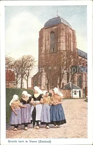 Veere Groote kerk Trachten Kat. Niederlande