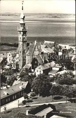 Veere Panorama Stadhuis Kat. Niederlande