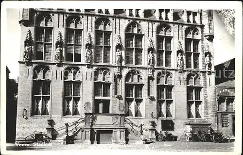 Veere Stadhuis Fassade Kat. Niederlande