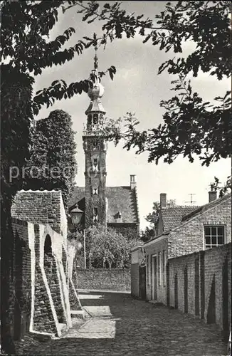 Veere Torenzicht Stadhuis Kat. Niederlande