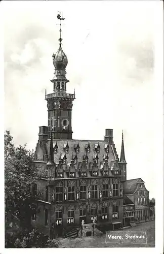Veere Stadhuis Kat. Niederlande