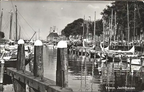 Veere Jachthaven Hafen Kat. Niederlande