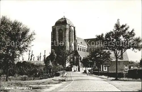 Veere Veerseweg Kerk Kirche Kat. Niederlande