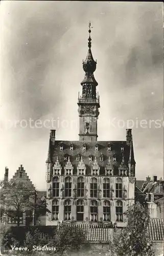 Veere Stadhuis Historisches Rathaus Kat. Niederlande