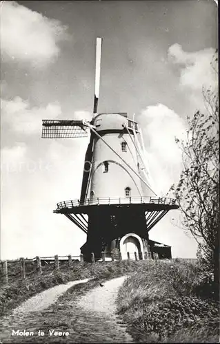 Veere Molen Windmuehle Kat. Niederlande