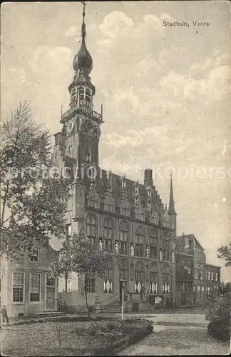 Veere Stadhuis Historisches Rathaus Kat. Niederlande