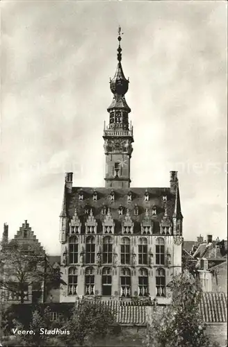 Veere Stadhuis Historisches Rathaus Kat. Niederlande