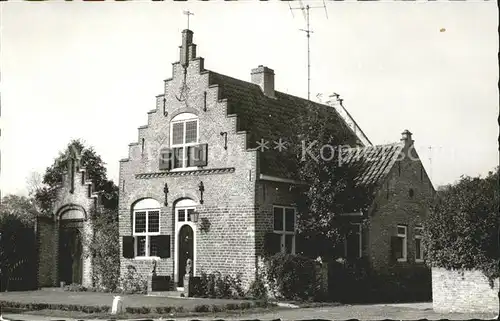 Haamstede Oude Anker Giebelhaus Kat. Burgh Haamstede